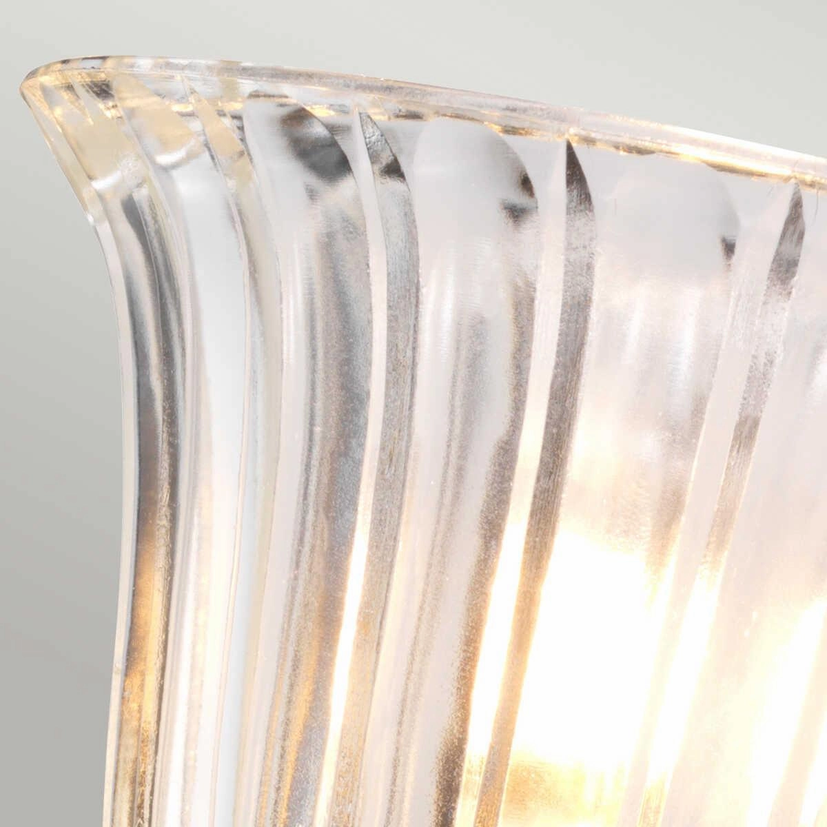 Austen Cloche Shade Polished Brass Bathroom Wall Light