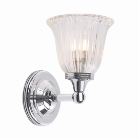 Austen Cloche Shade Polished Chrome Bathroom Wall Light vintage desk lamp
