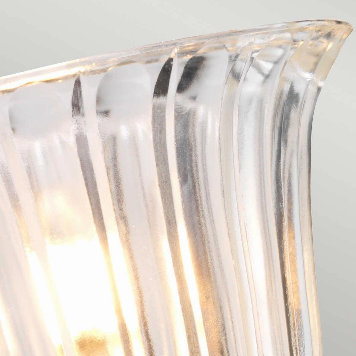 Austen Cloche Shade Polished Chrome Bathroom Wall Light