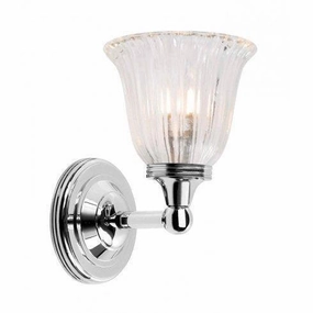 Austen Cloche Shade Polished Nickel Bathroom Wall Light vintage desk lamp