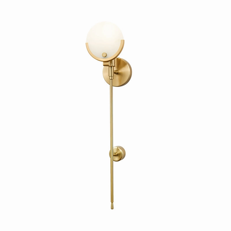 Ava Brass Wall Lamp