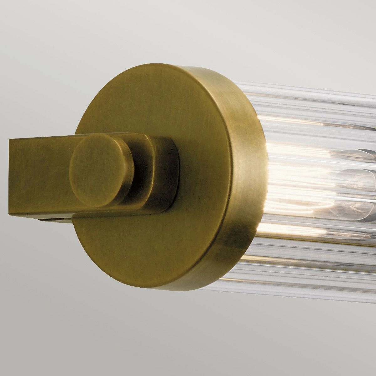 Azores 4 Light Brass Bathroom Wall Light