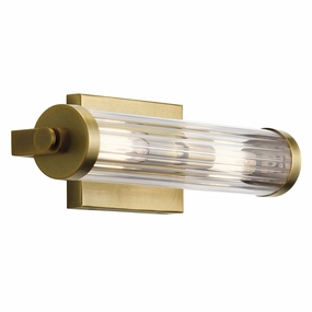 Azores Double Brass Bathroom Wall Light vintage desk lamp