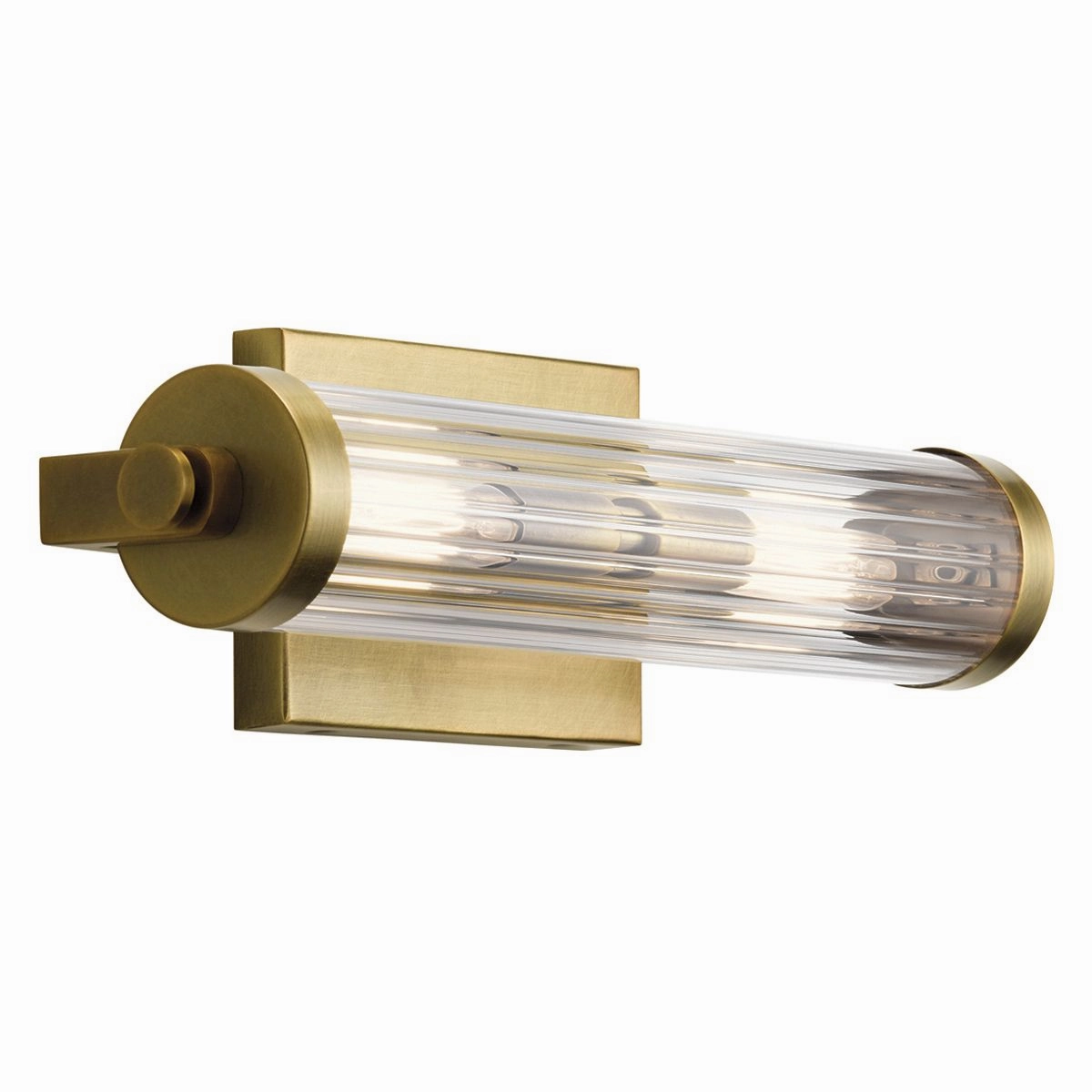 Azores Double Brass Bathroom Wall Light vintage desk lamp