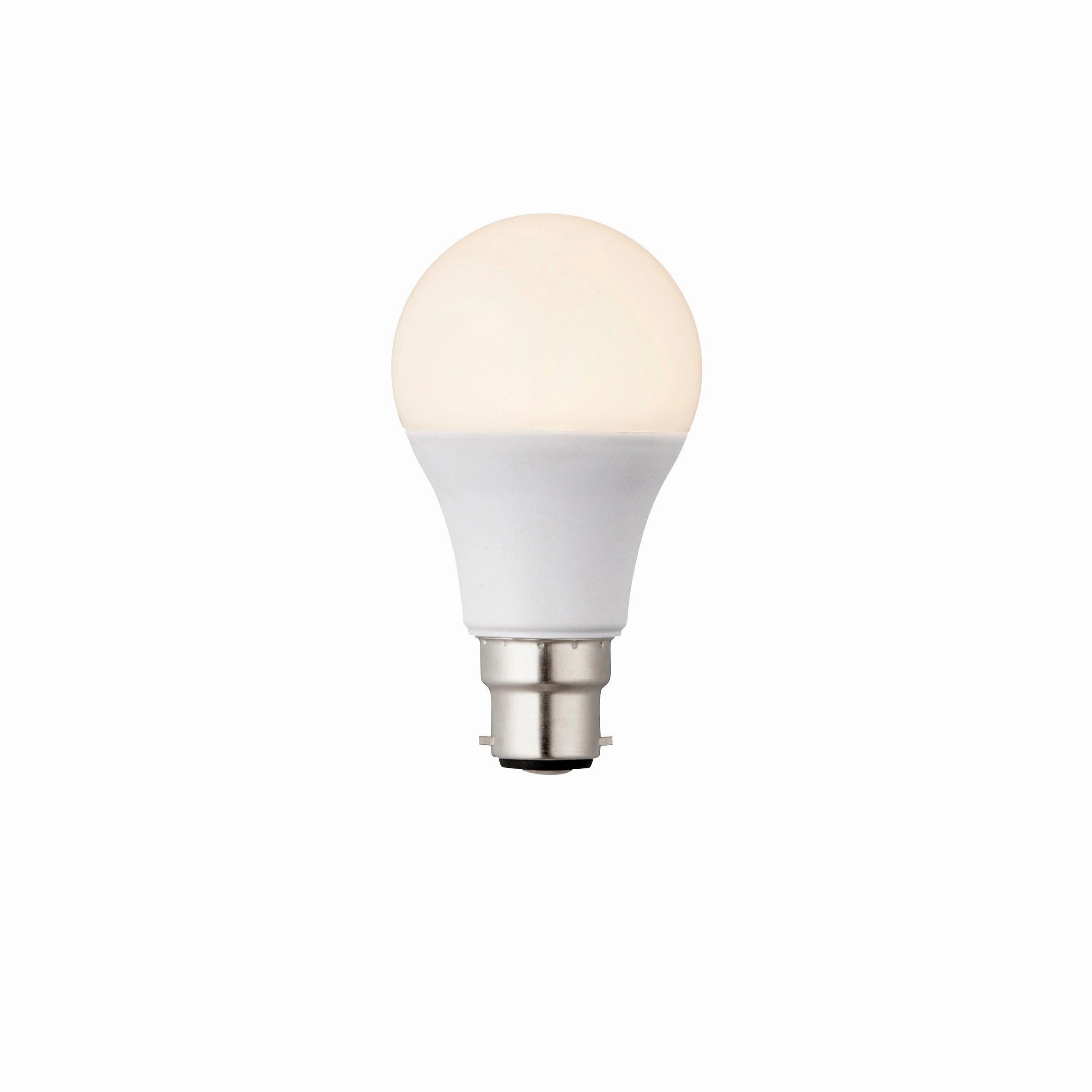 B22 LED GLS Dimmable Warm White Lamp Bulb 10W contemporary ceiling fixture
