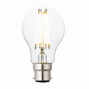 B22 Warm White LED Filament GLS Lamp Bulb 6W contemporary ceiling fixture