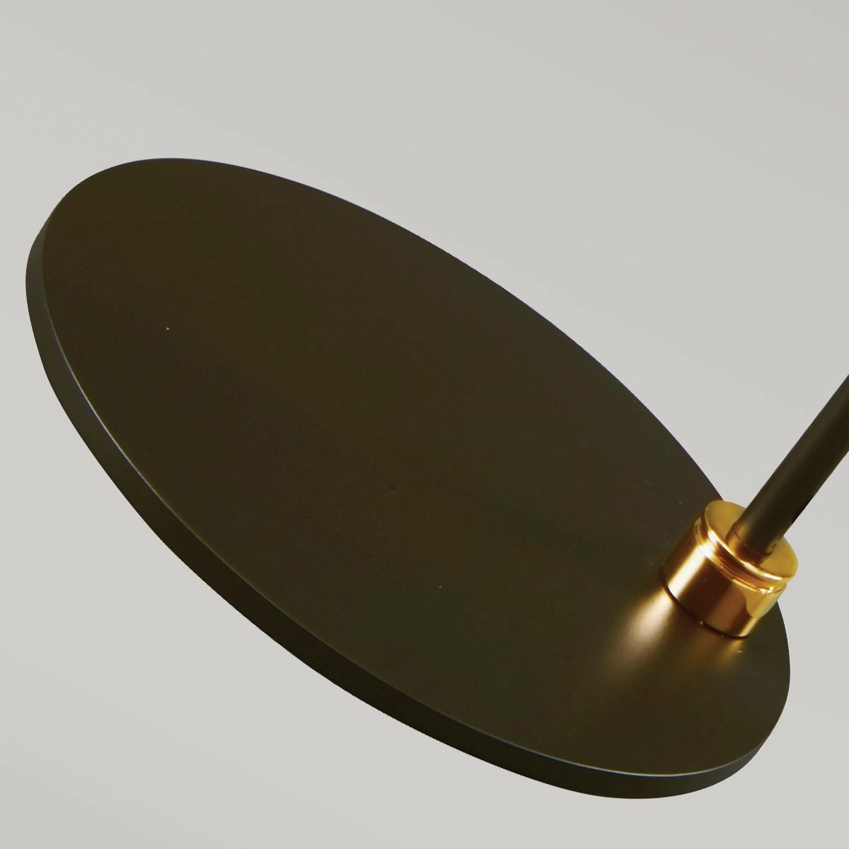 Balance 1 Light Black & Brass Table Lamp