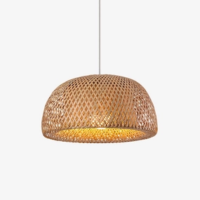 Bamboo Braided Pendant Lamp surface mount ceiling lamp