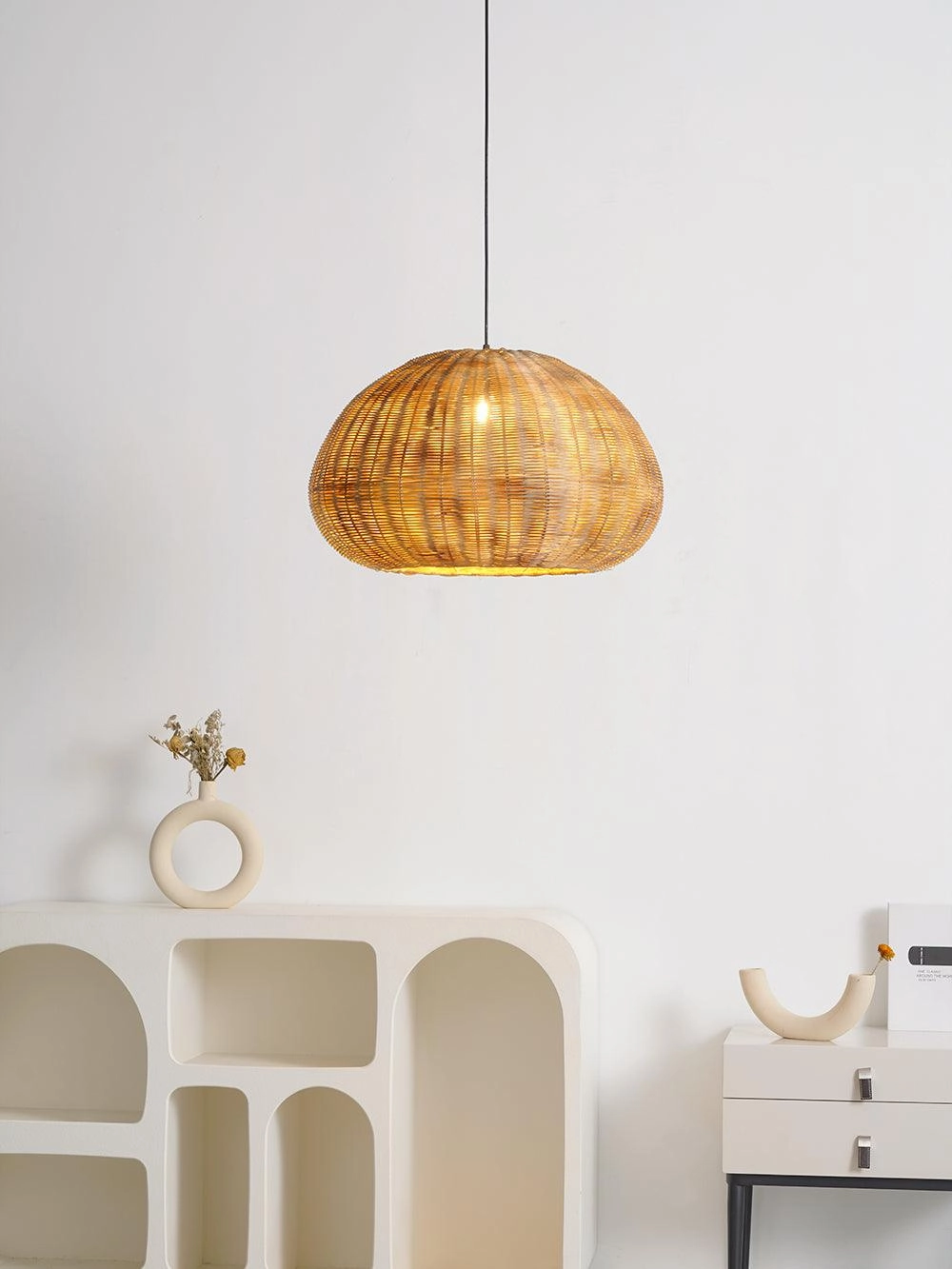Bamboo Camden Pendant Light