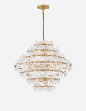 Barcelona Tiered Chandelier modern floor lamp