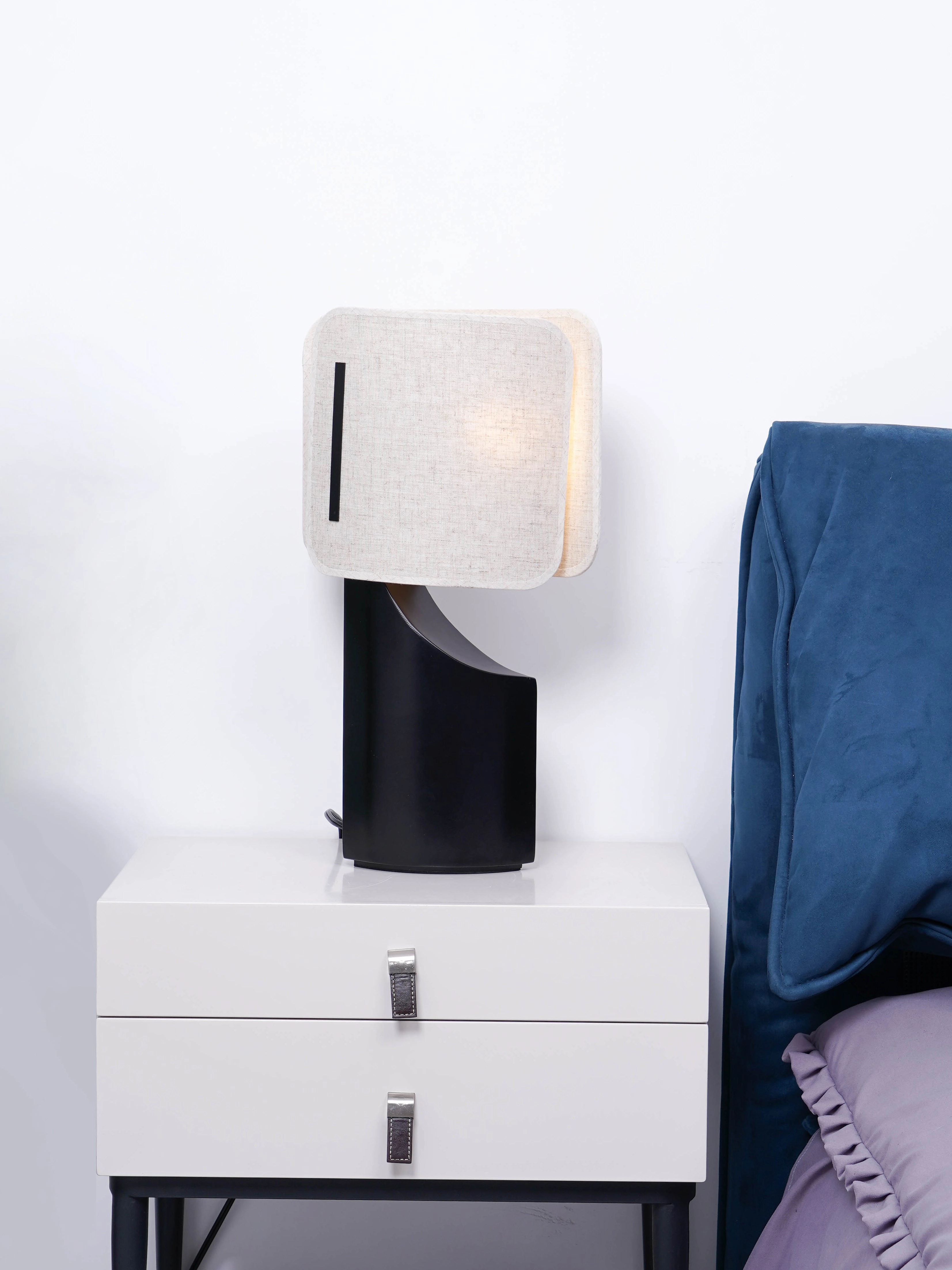 Barrier Linen Table Lamp