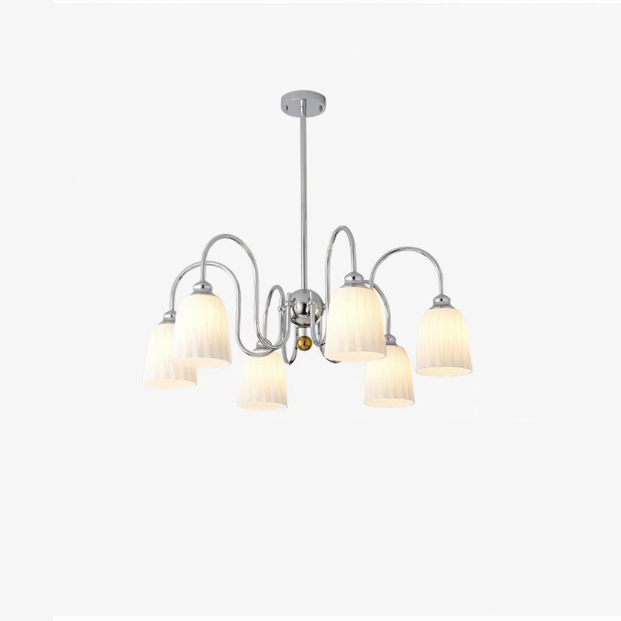 Bauhaus Pleated Chandelier