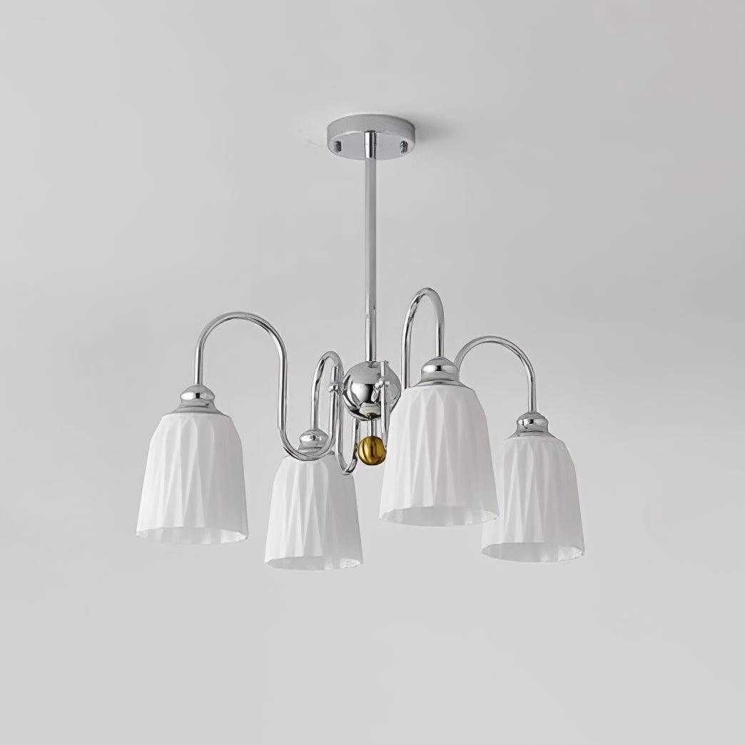 Bauhaus Pleated Chandelier