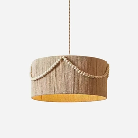 Beaded Boho Pendant Lamp surface mount ceiling lamp
