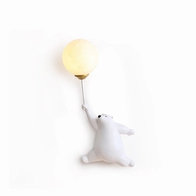 Bear Balloon Wall Lamp designer outdoor lamp