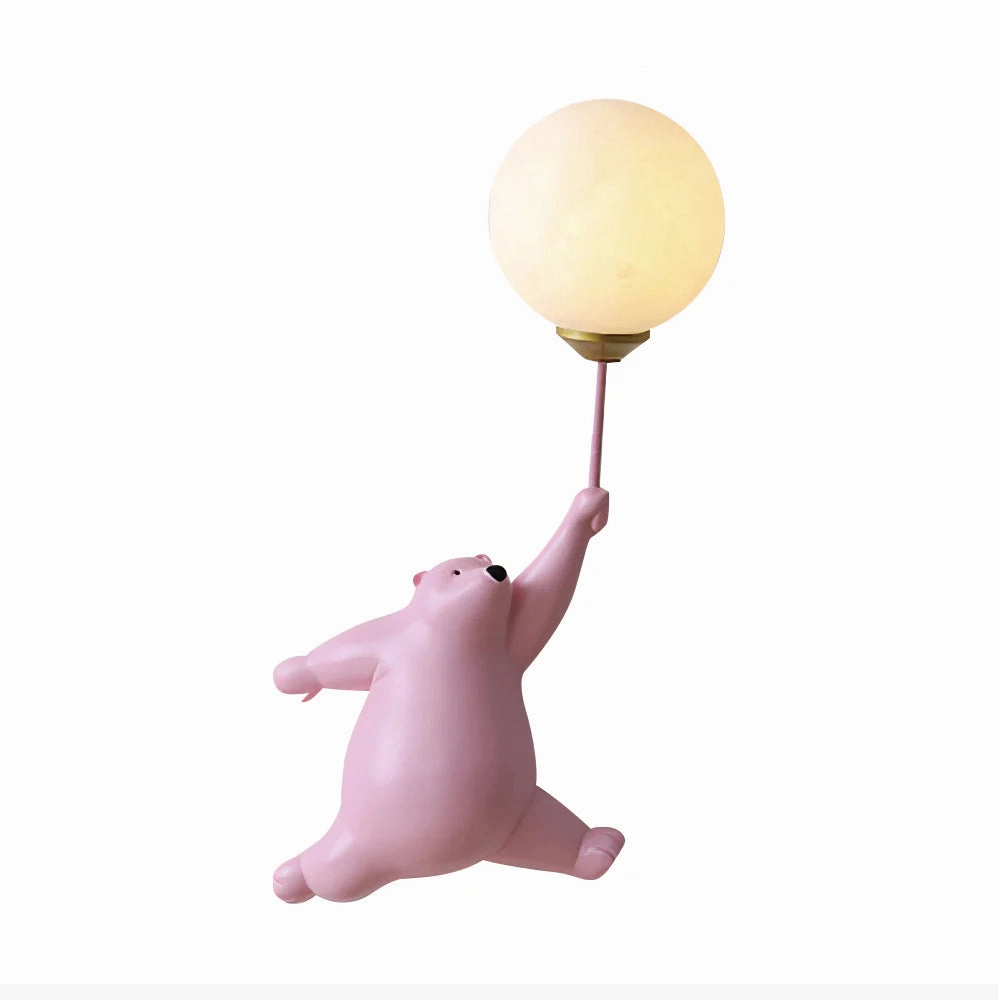 Bear Balloon Wall Lamp