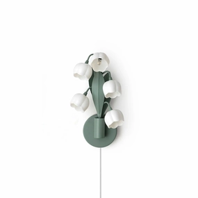 Bell Orchid Plug In Wall Lamp designer outdoor lamp