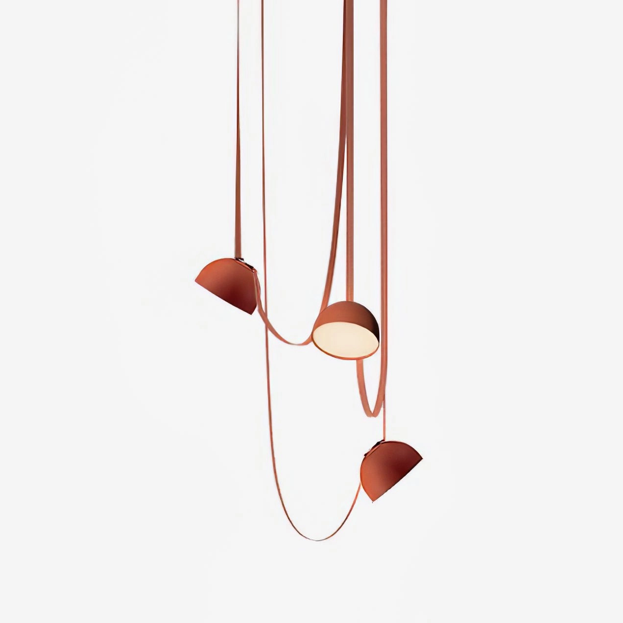 Belts Combination Leather Pendant Light contemporary ceiling lighting