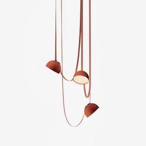 Belts Combination Leather Pendant Light contemporary ceiling lighting