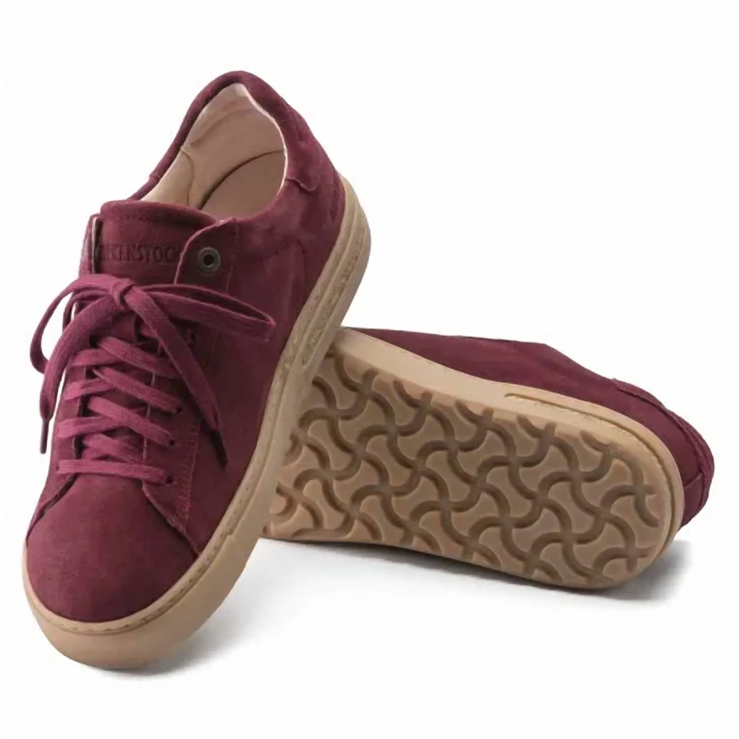 Bend Low Sneaker - Regular Width In Maroon