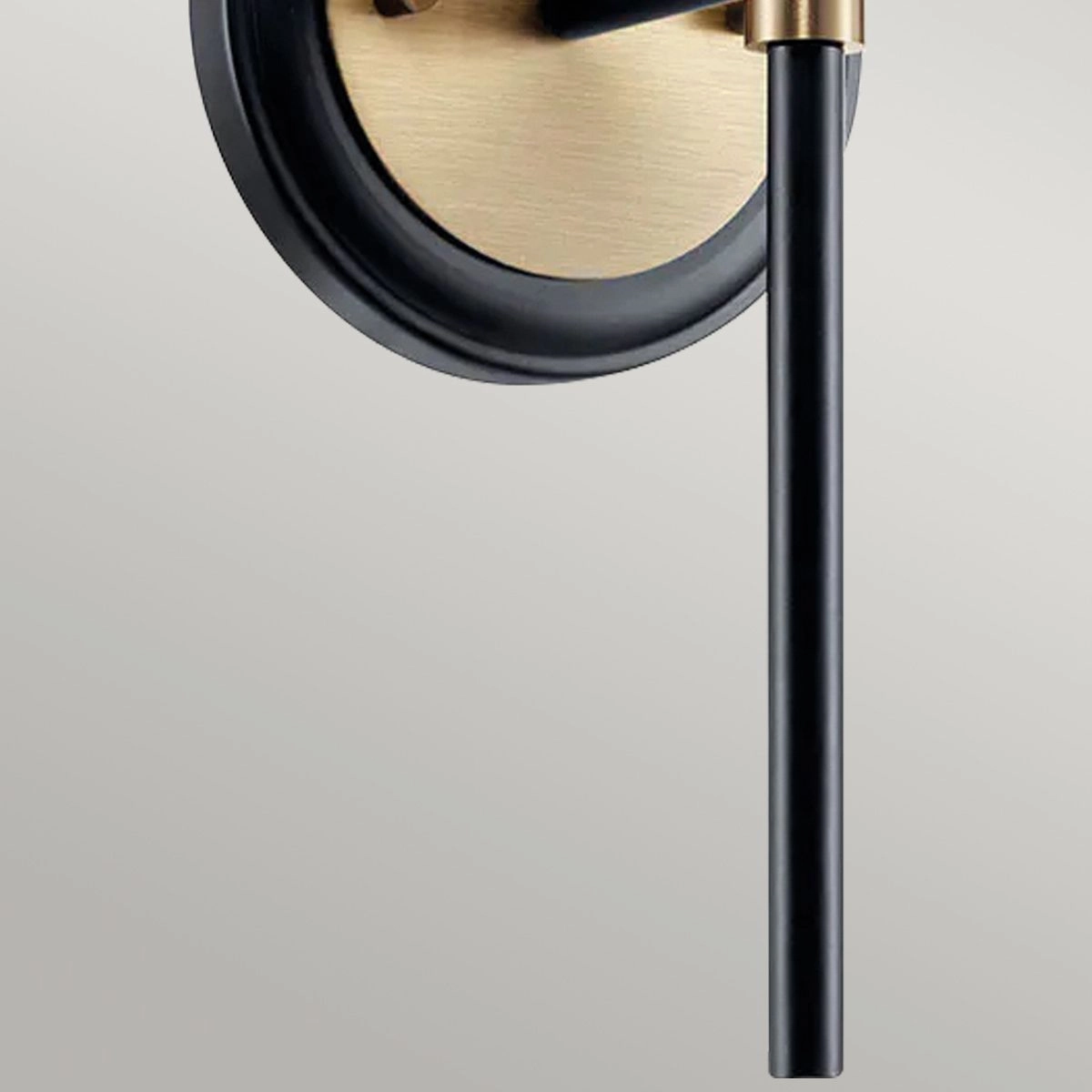 Benno Black & Bronze Bathroom Wall Light