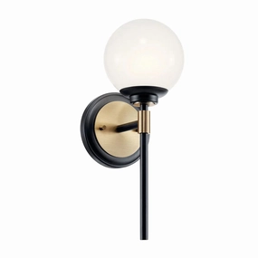 Benno Black & Bronze Bathroom Wall Light vintage desk lamp