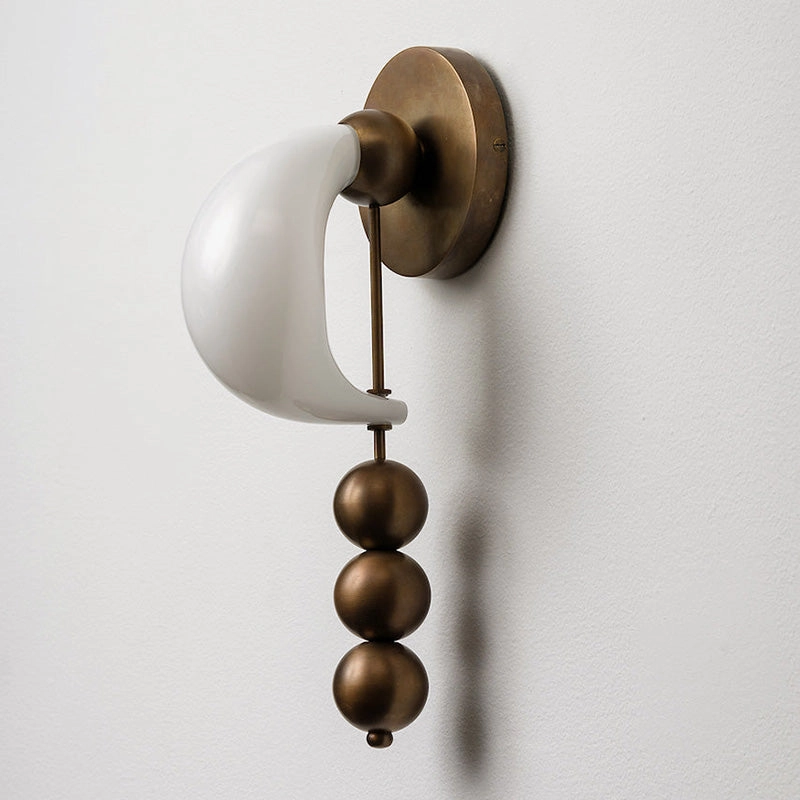 Bent Glass Wall Light