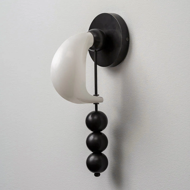 Bent Glass Wall Light