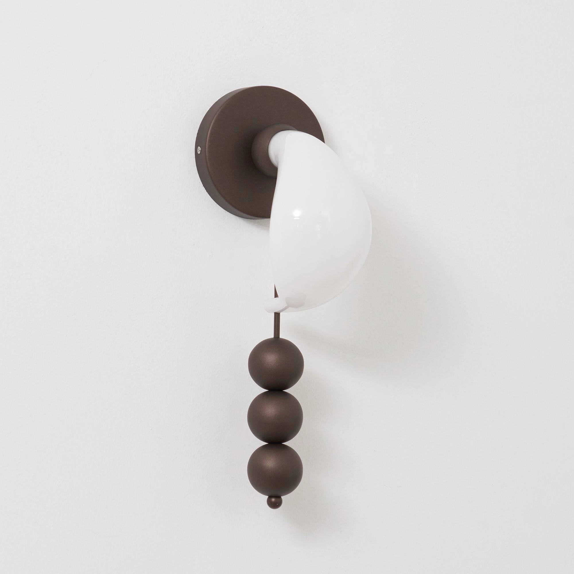 Bent Glass Wall Light