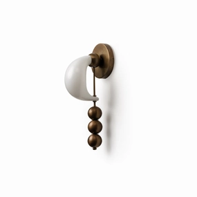 Bent Glass Wall Light designer outdoor lamp