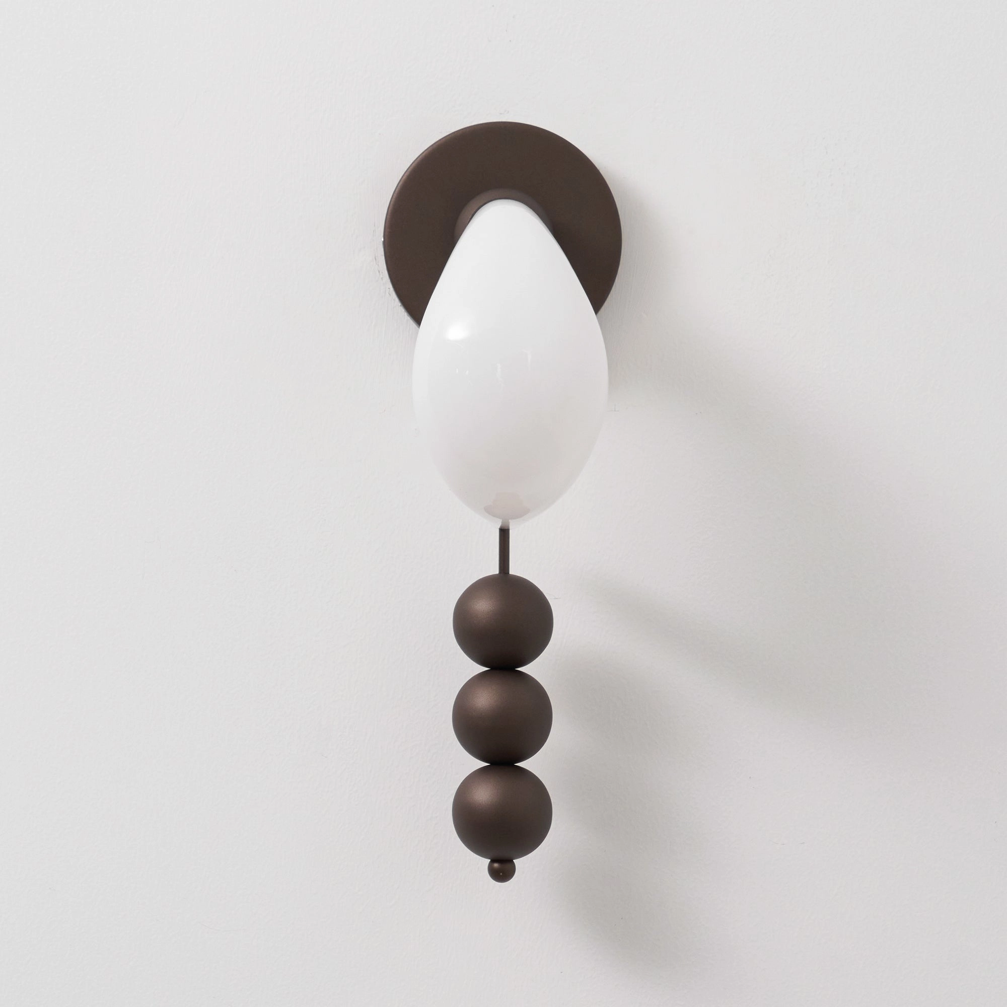 Bent Glass Wall Light