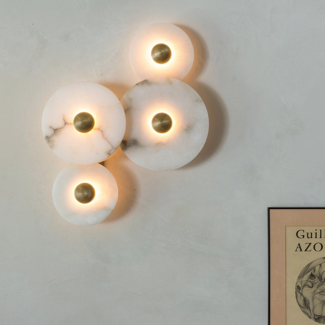 Beran Alabaster Wall Lamp