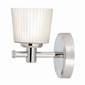 Binstead Polished Chrome Finish Bathroom Wall Light vintage desk lamp