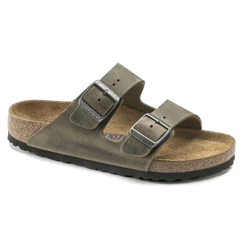 Birkenstock Arizona 1019313 Sandal Unisex EU 42 Brown Leather Slide ZPO2183