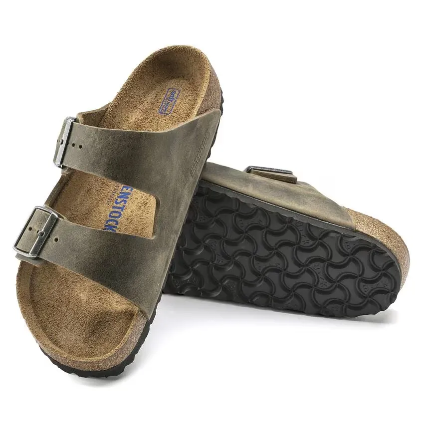 Birkenstock Arizona 1019313 Sandal Unisex EU 42 Brown Leather Slide ZPO2183