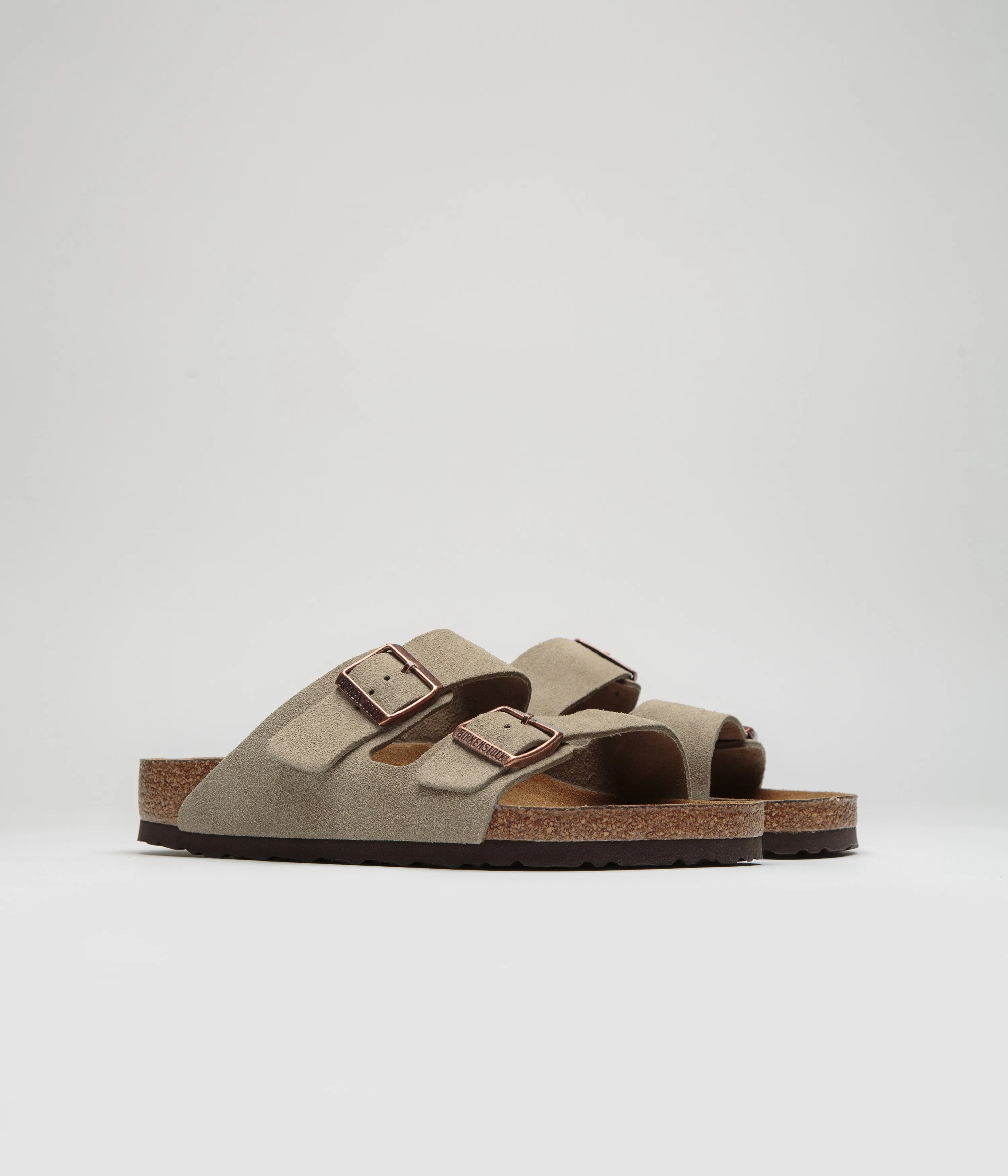 Birkenstock Arizona BS Sandals - Taupe Birkenstock Shoes