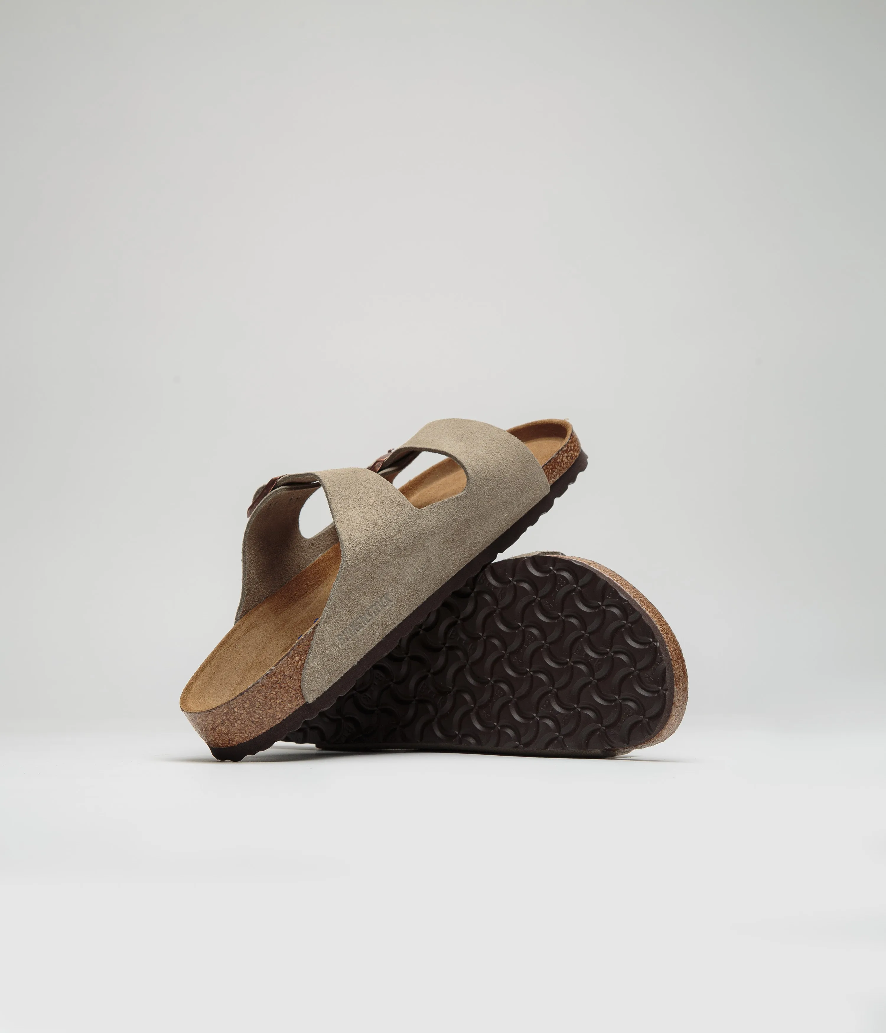 Birkenstock Arizona BS Sandals - Taupe Birkenstock Shoes