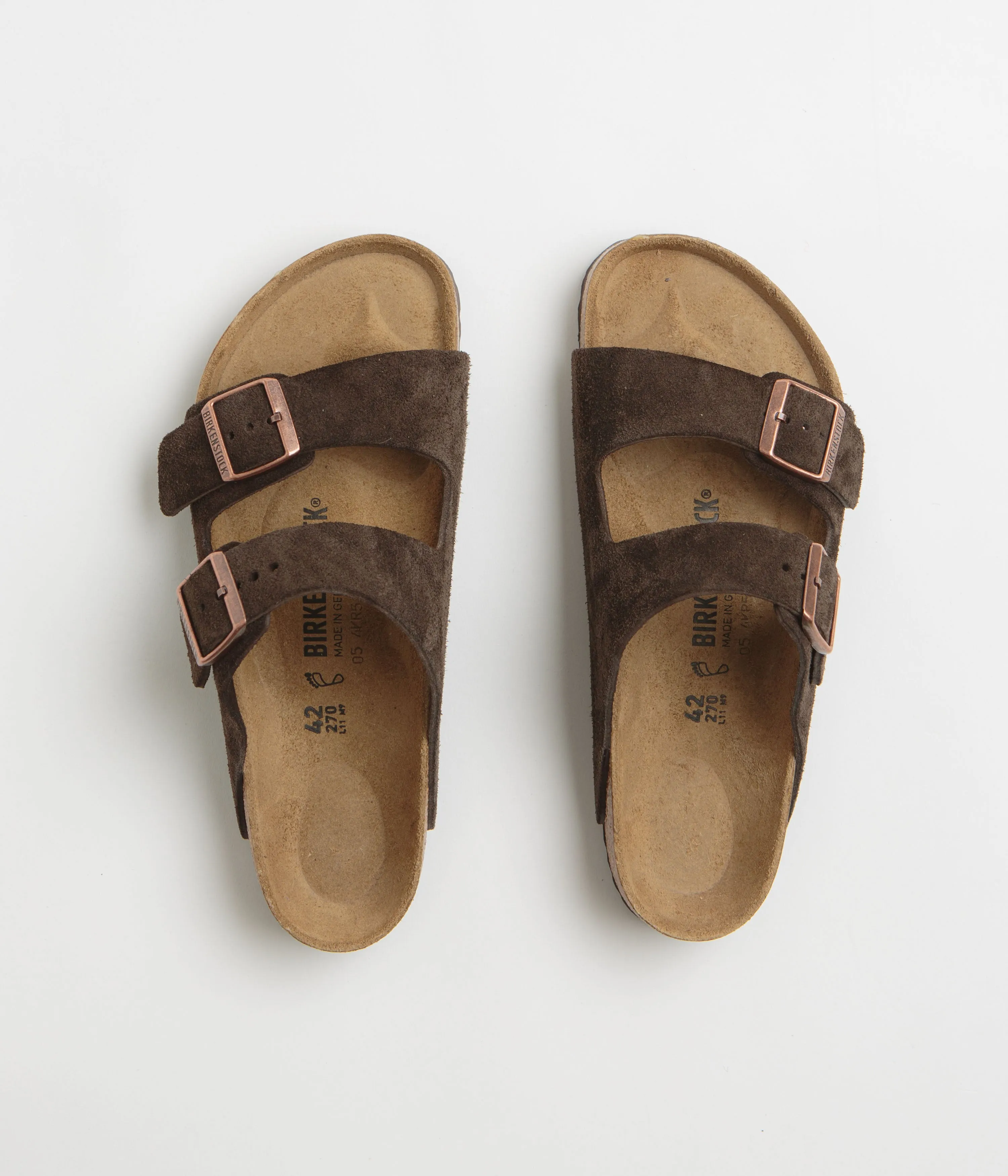 Birkenstock Arizona Sandals - Mocca Birkenstock Shoes