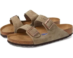 Birkenstock Arizona Soft Footbed Slide Unisex M9-9.5/W11-11.5 Sandal FZP250 (Brown,M9-9.5/W11-11.5)