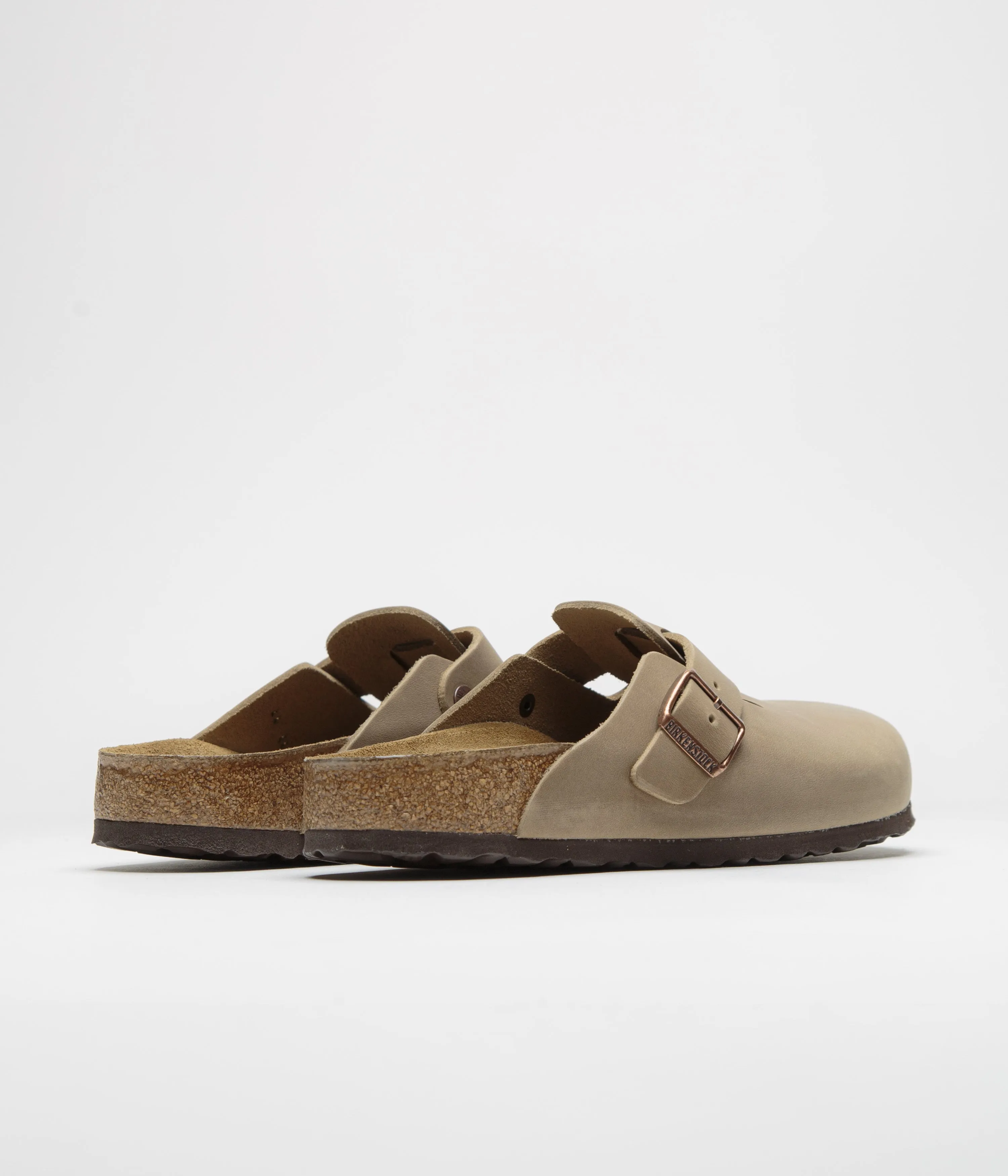 Birkenstock Boston Narrow Sandals - Tobacco Brown Birkenstock Shoes