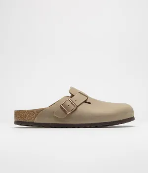 Birkenstock Boston Narrow Sandals - Tobacco Brown Birkenstock Shoes