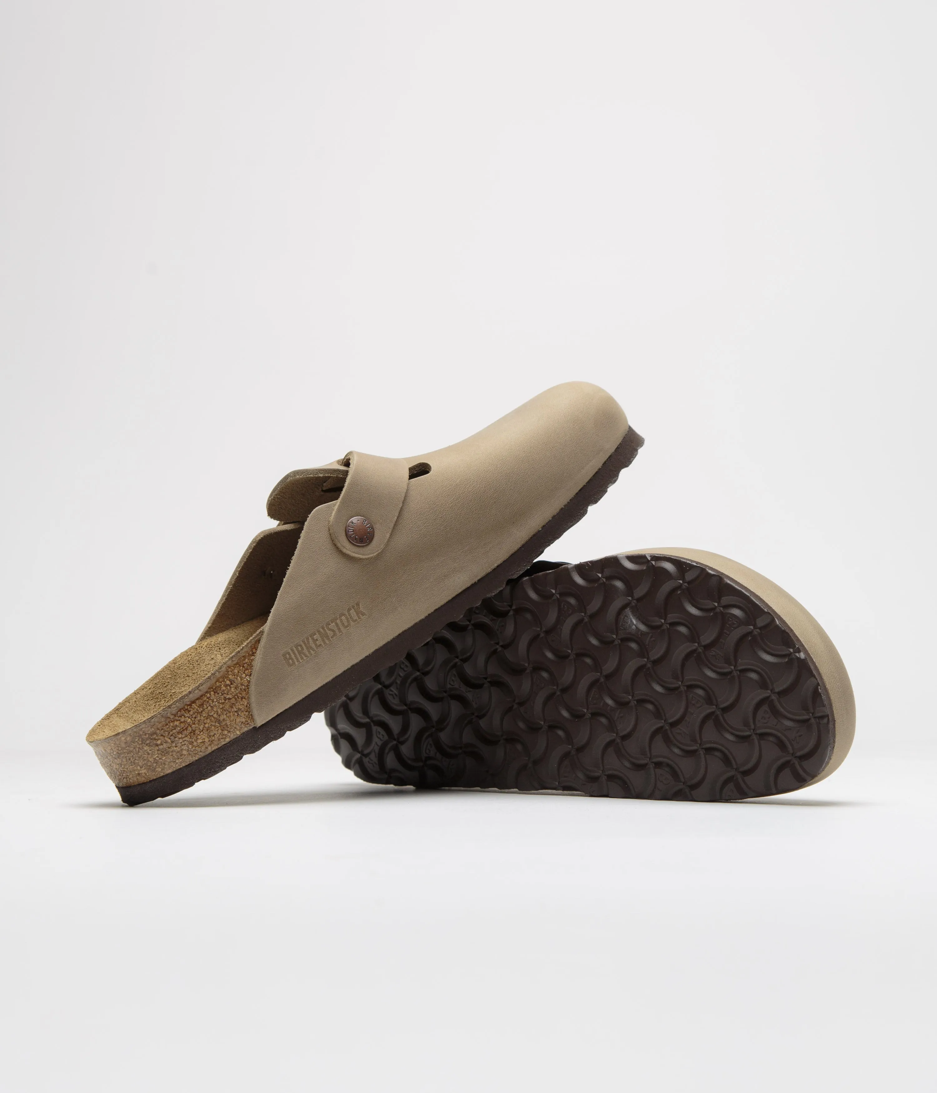 Birkenstock Boston Narrow Sandals - Tobacco Brown Birkenstock Shoes
