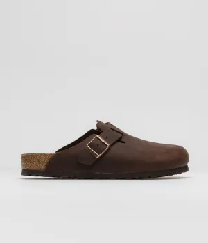 Birkenstock Boston Sandals - Habana Birkenstock Shoes