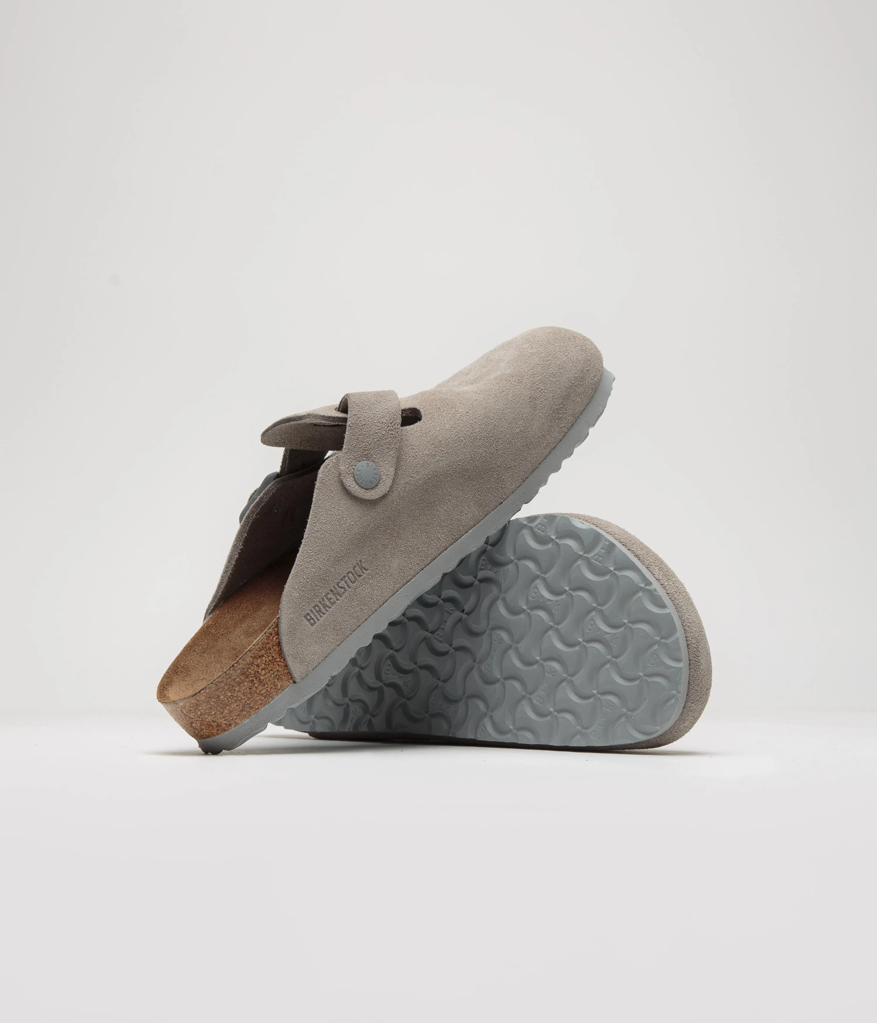 Birkenstock Boston Sandals - Stone Coin Birkenstock Shoes