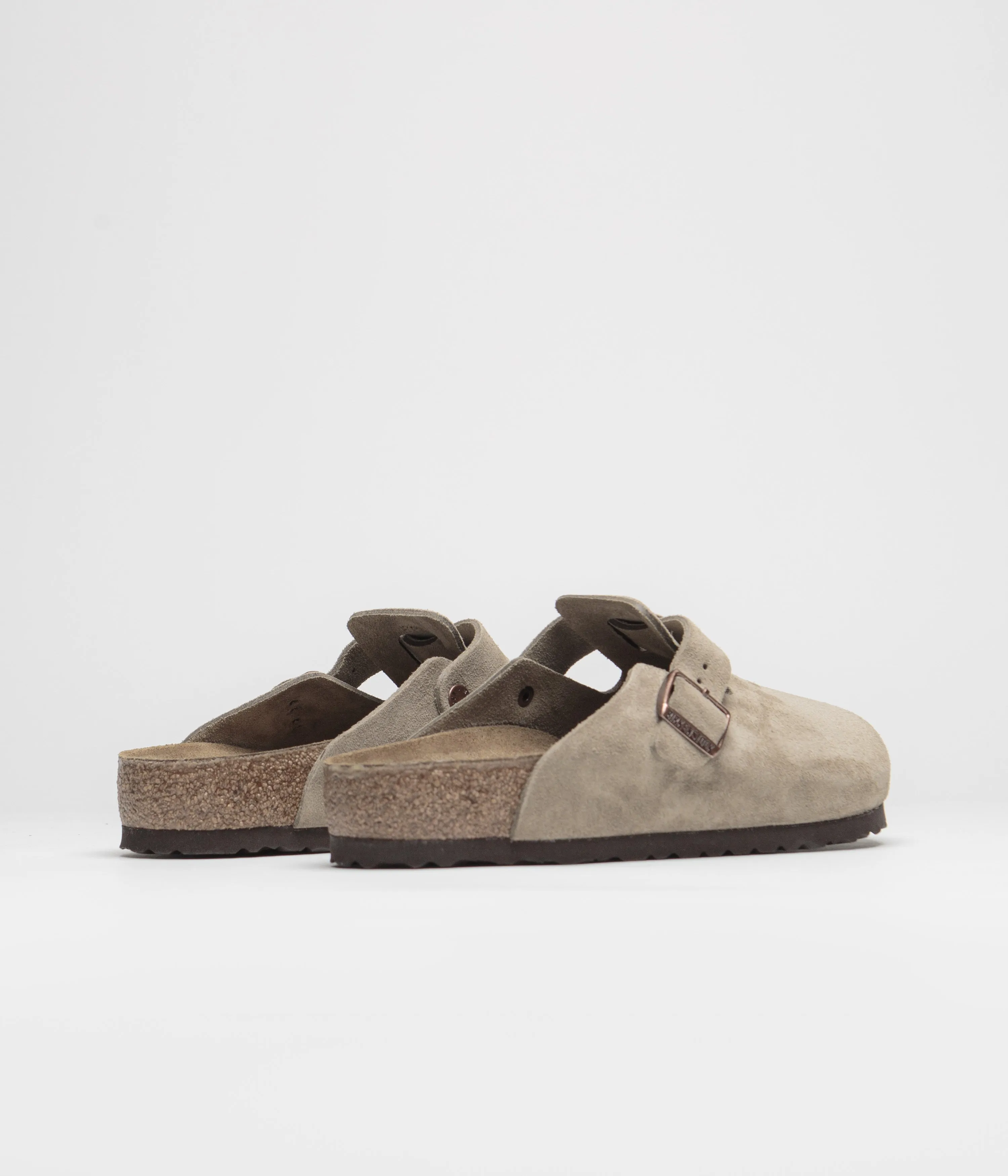 Birkenstock Boston Sandals - Taupe Birkenstock Shoes