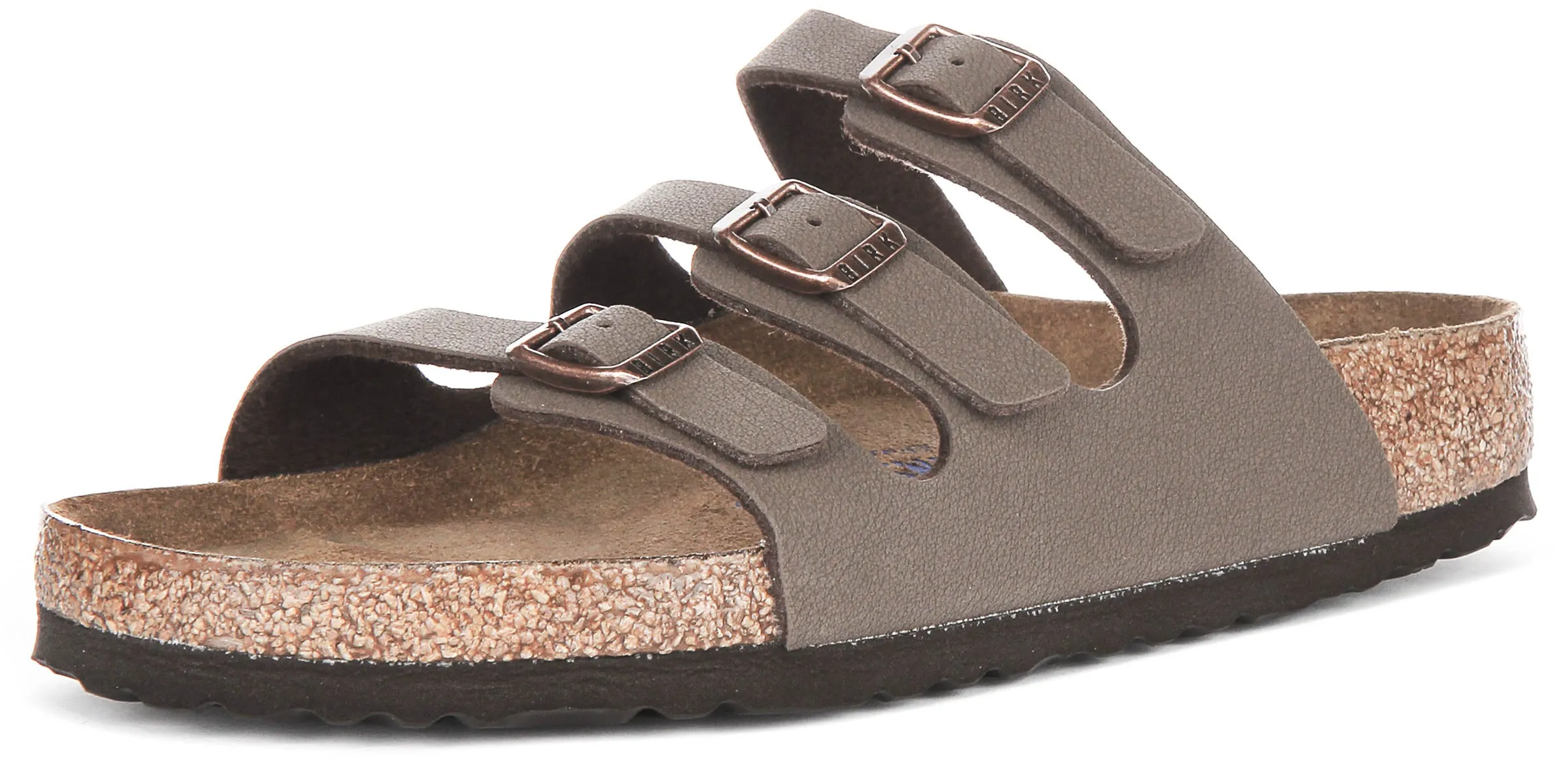 Birkenstock Florida Soft Footbed In Moca | Regular Fit Shoes Birkenstock
