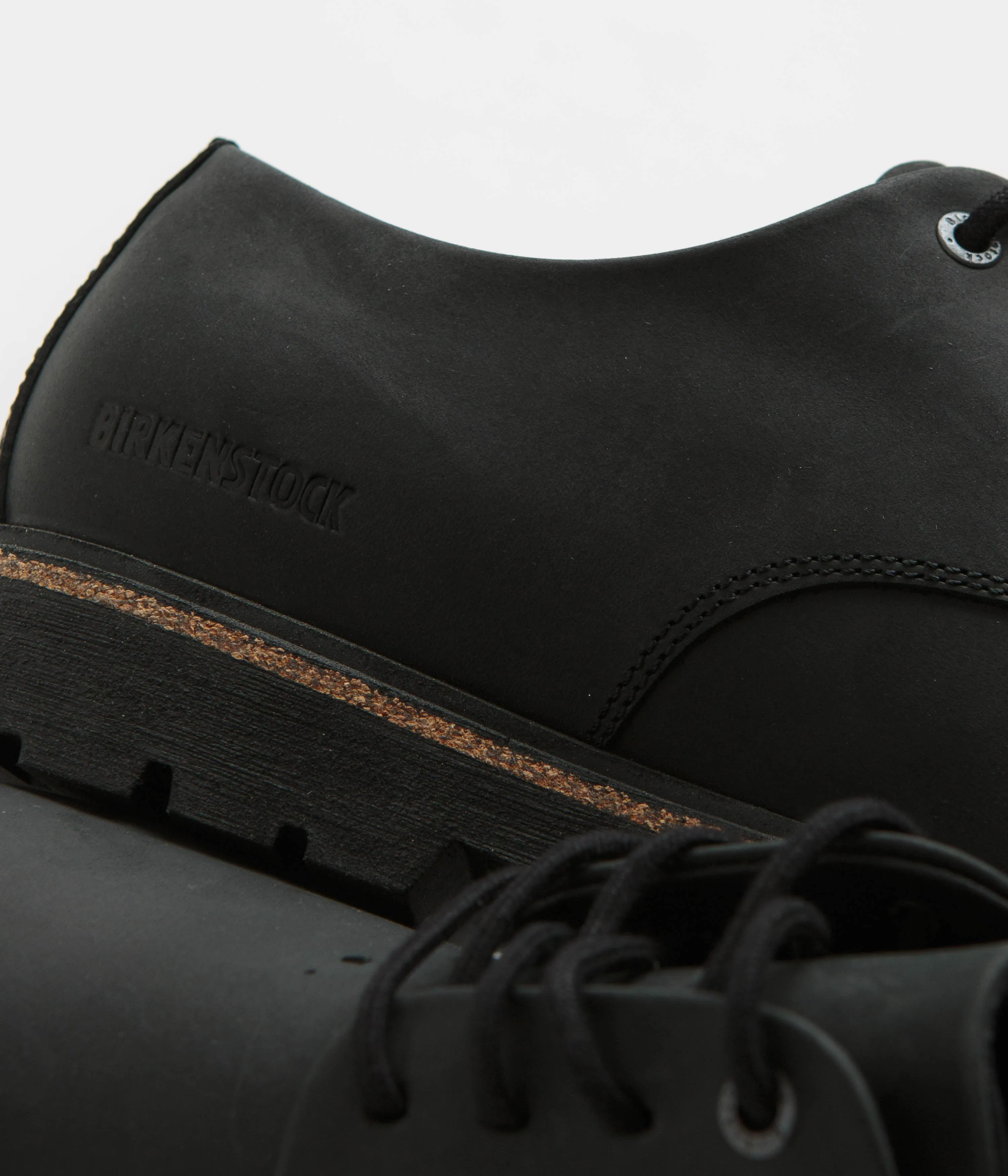 Birkenstock Highwood Lace Low Shoes - Black Birkenstock Shoes