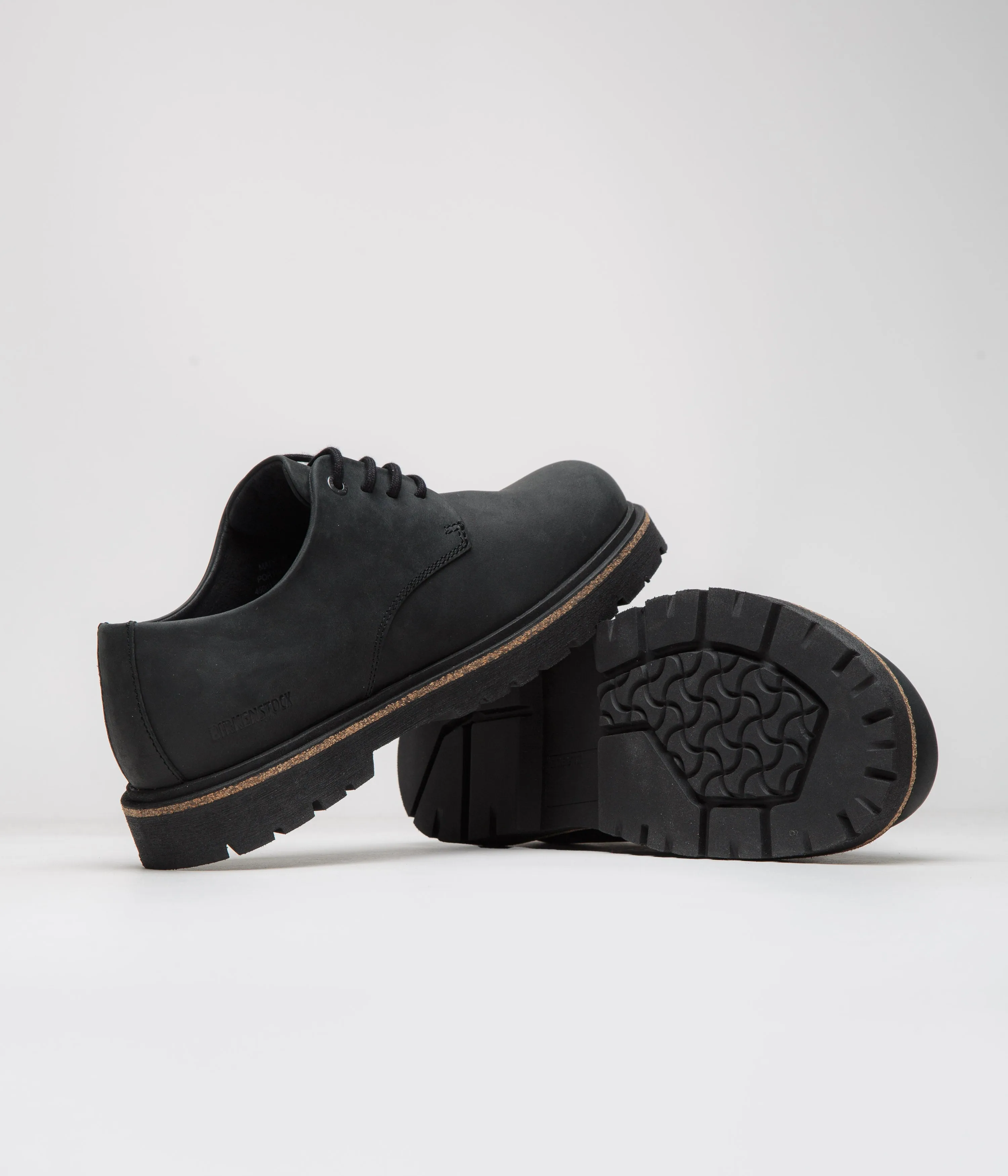 Birkenstock Highwood Lace Low Shoes - Black Birkenstock Shoes