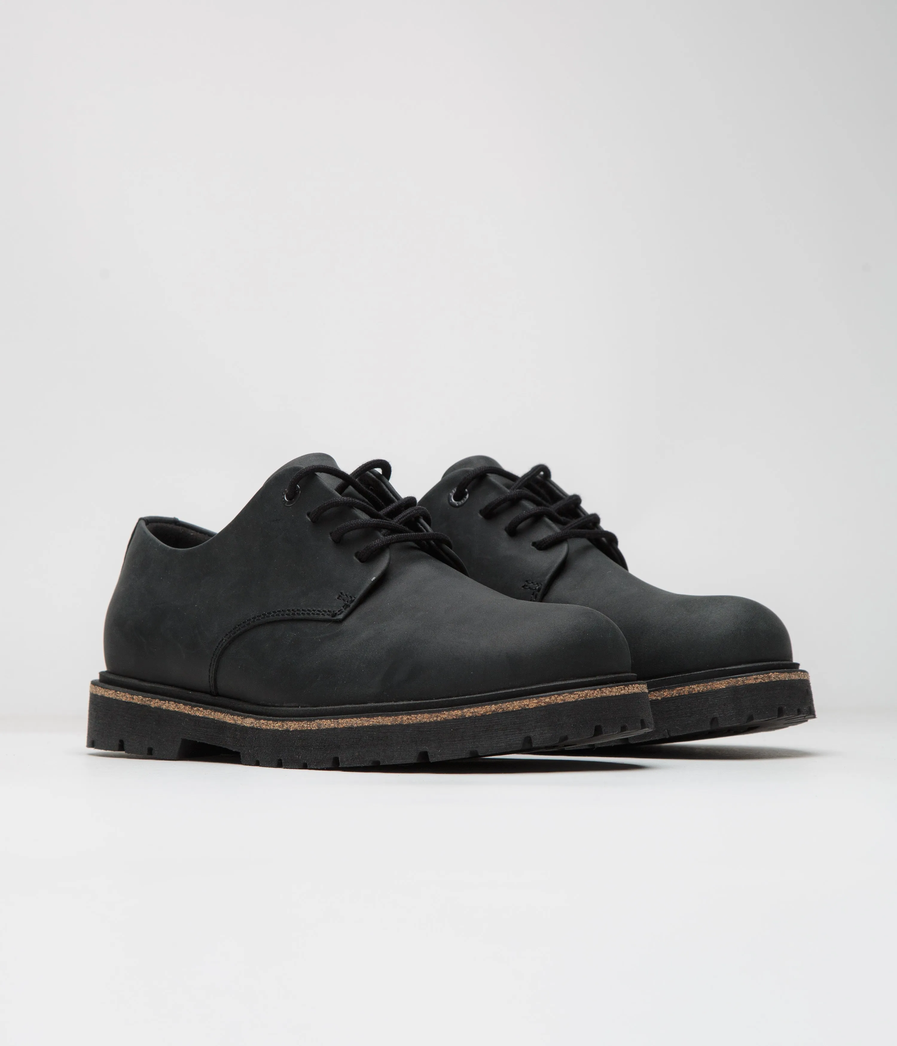 Birkenstock Highwood Lace Low Shoes - Black Birkenstock Shoes