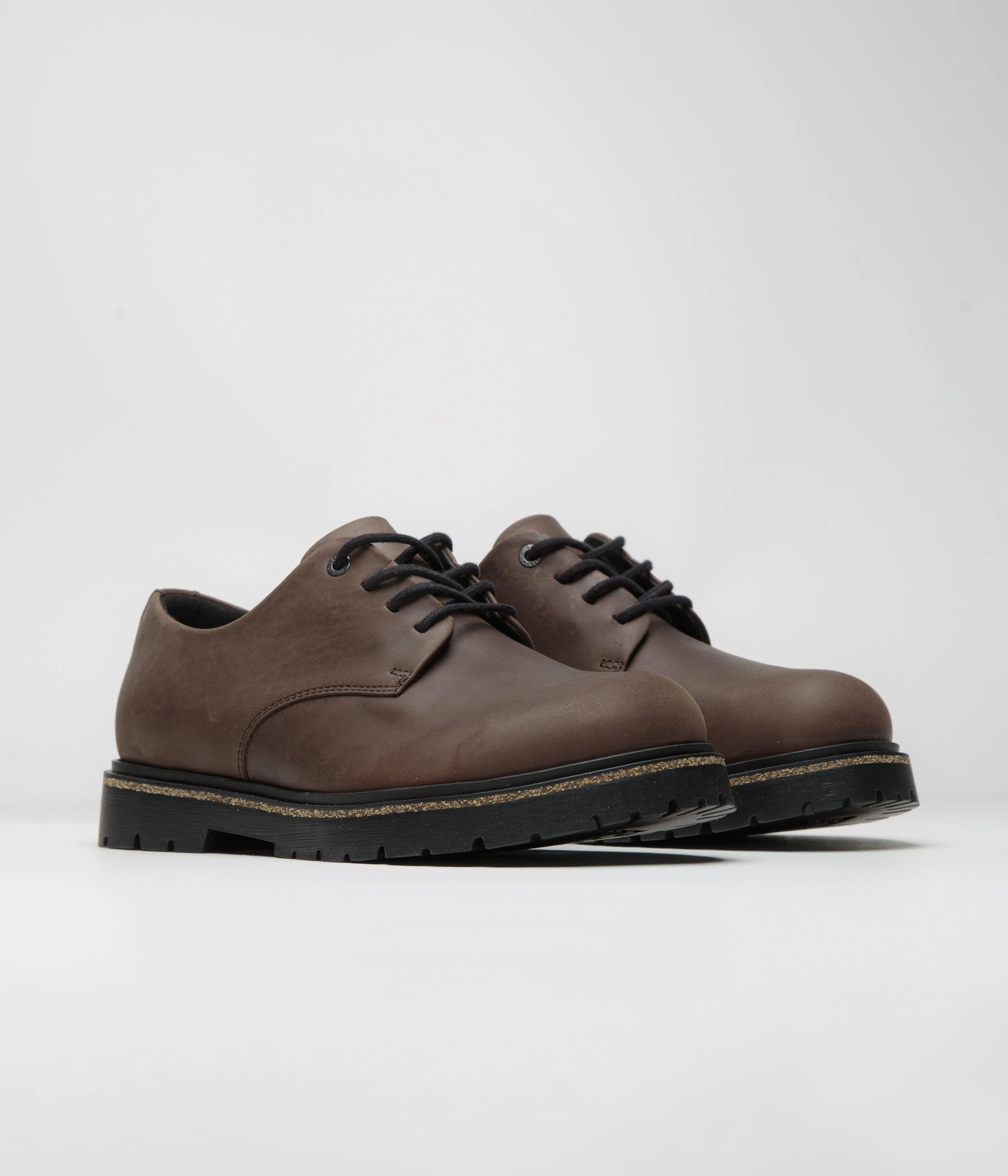 Birkenstock Highwood Lace Low Shoes - Habana Birkenstock Shoes